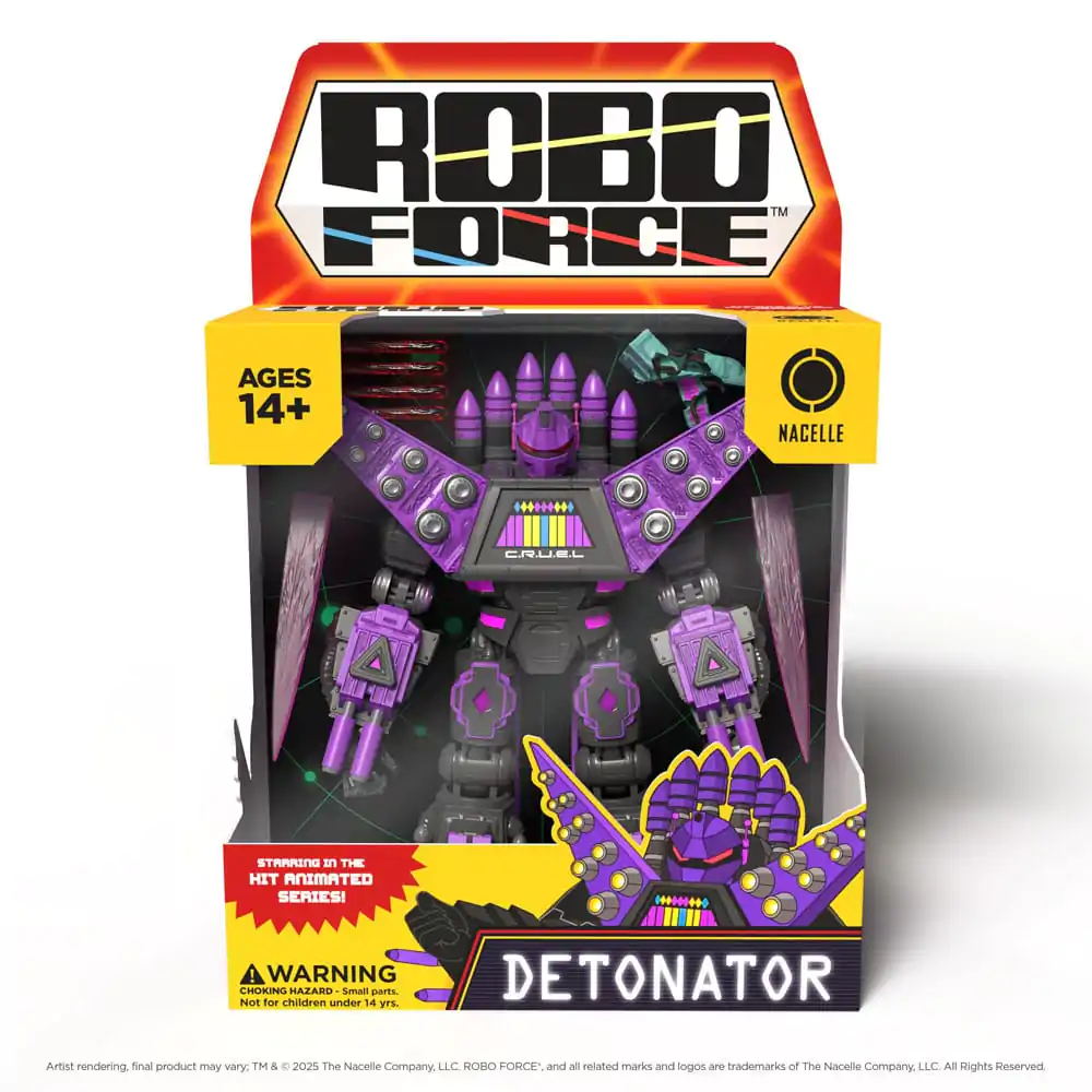 Robo Force akcijska figura Wave 2 Detonator 24 cm fotografija proizvoda