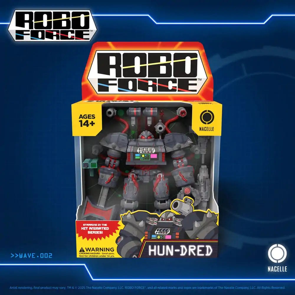Robo Force akcijska figura Wave 2 Hun-Dred 23 cm fotografija proizvoda