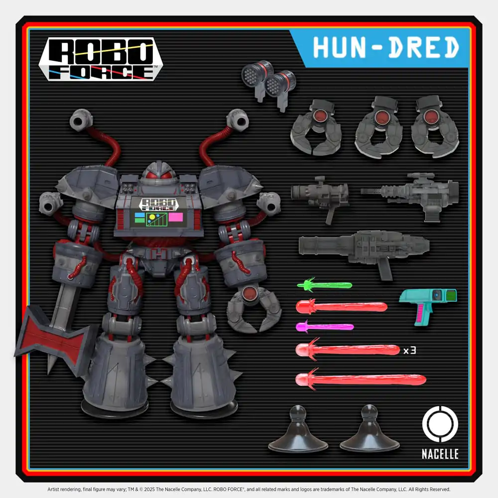 Robo Force akcijska figura Wave 2 Hun-Dred 23 cm fotografija proizvoda