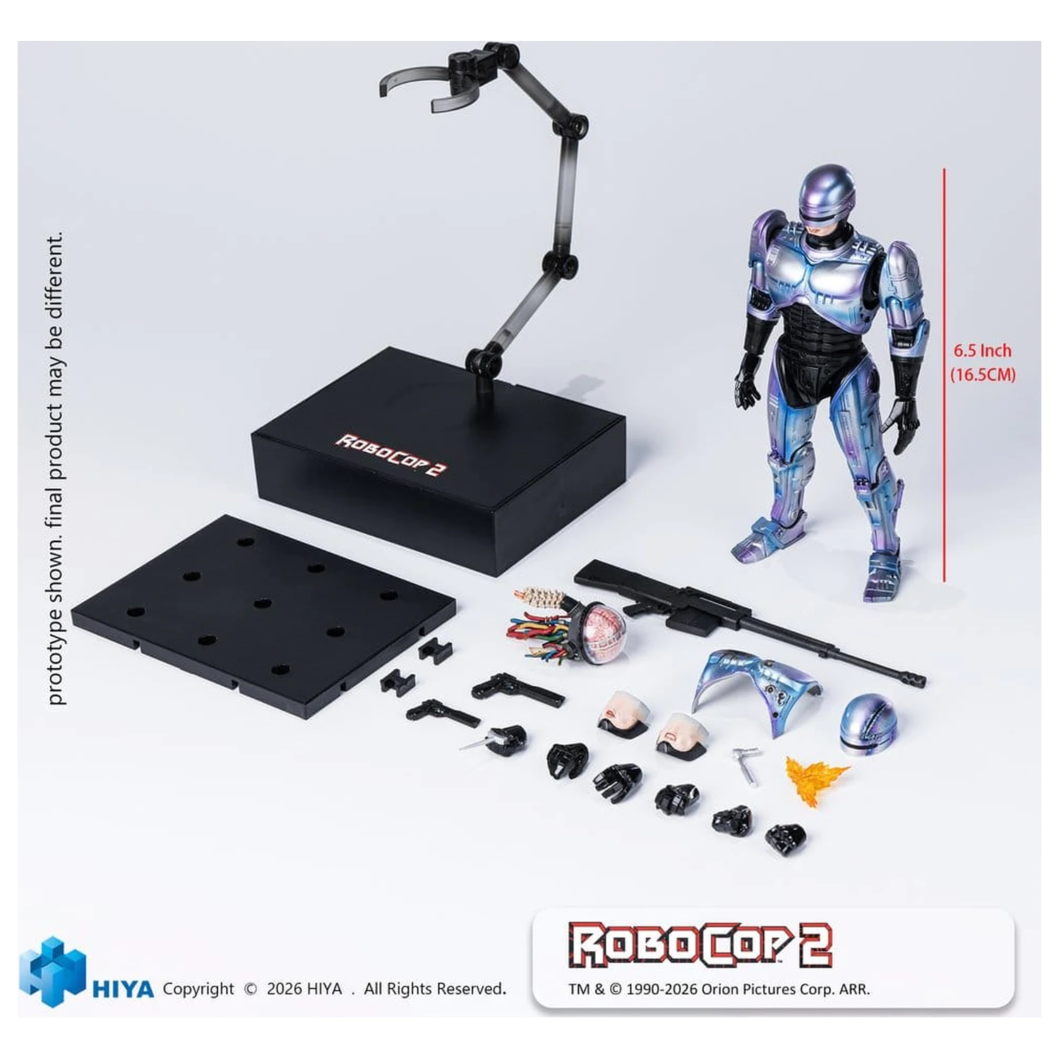Robocop 2 Exquisite Super akcijska figura 1/12 Robocop 17 cm fotografija proizvoda