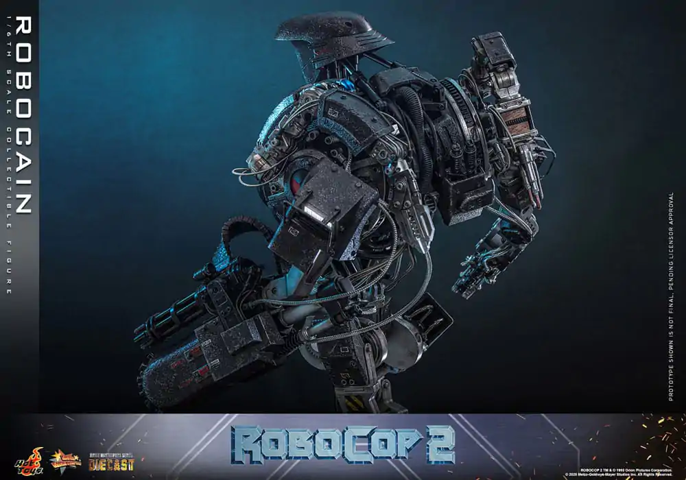 RoboCop 2 Movie Masterpiece lijevana figurica akcije 1/6 RoboCain 40 cm fotografija proizvoda