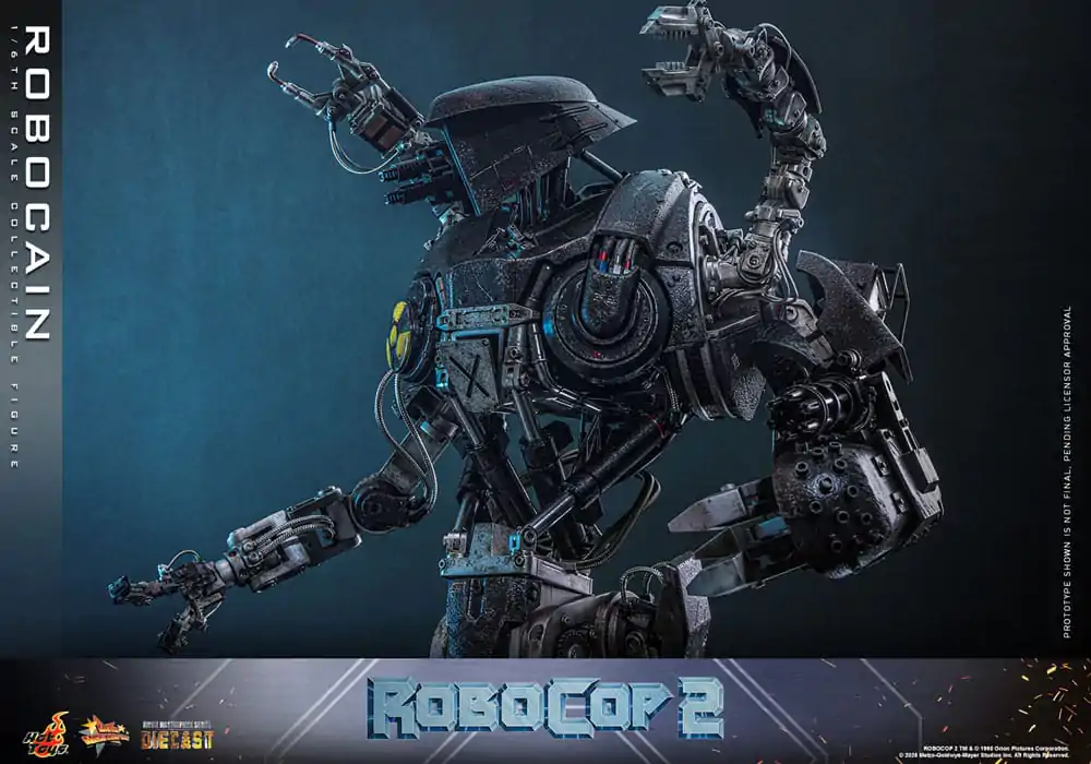 RoboCop 2 Movie Masterpiece lijevana figurica akcije 1/6 RoboCain 40 cm fotografija proizvoda