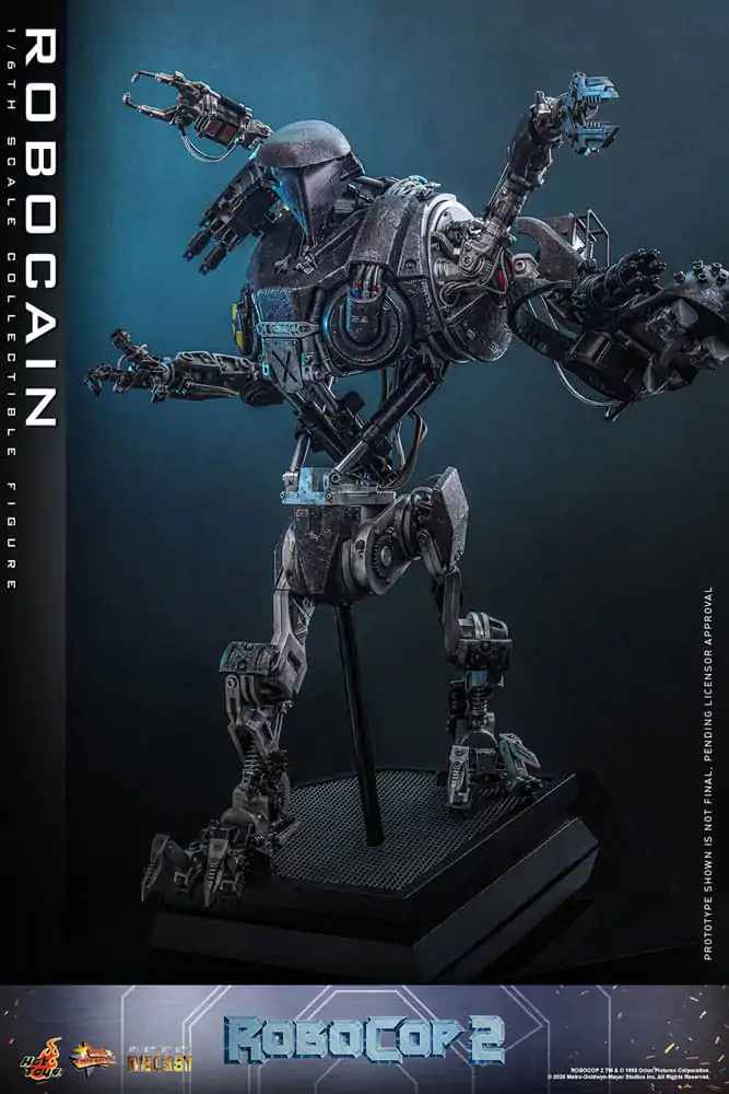 RoboCop 2 Movie Masterpiece lijevana figurica akcije 1/6 RoboCain 40 cm fotografija proizvoda