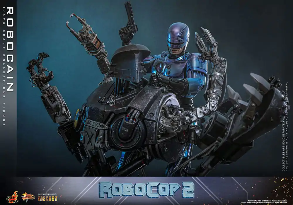 RoboCop 2 Movie Masterpiece lijevana figurica akcije 1/6 RoboCain 40 cm fotografija proizvoda