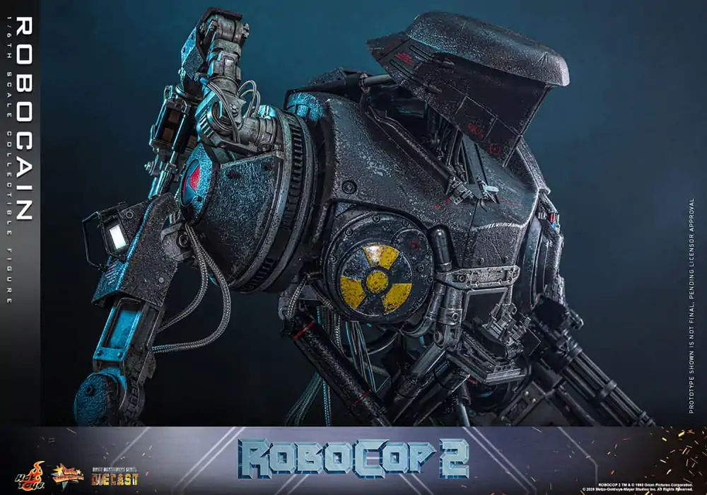 RoboCop 2 Movie Masterpiece lijevana figurica akcije 1/6 RoboCain 40 cm fotografija proizvoda