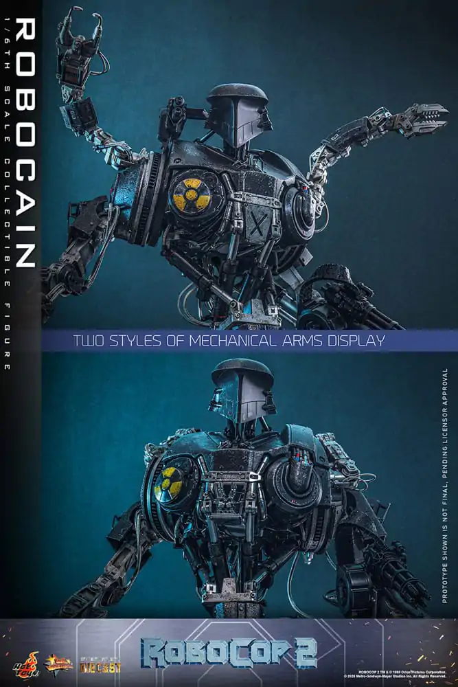 RoboCop 2 Movie Masterpiece lijevana figurica akcije 1/6 RoboCain 40 cm fotografija proizvoda