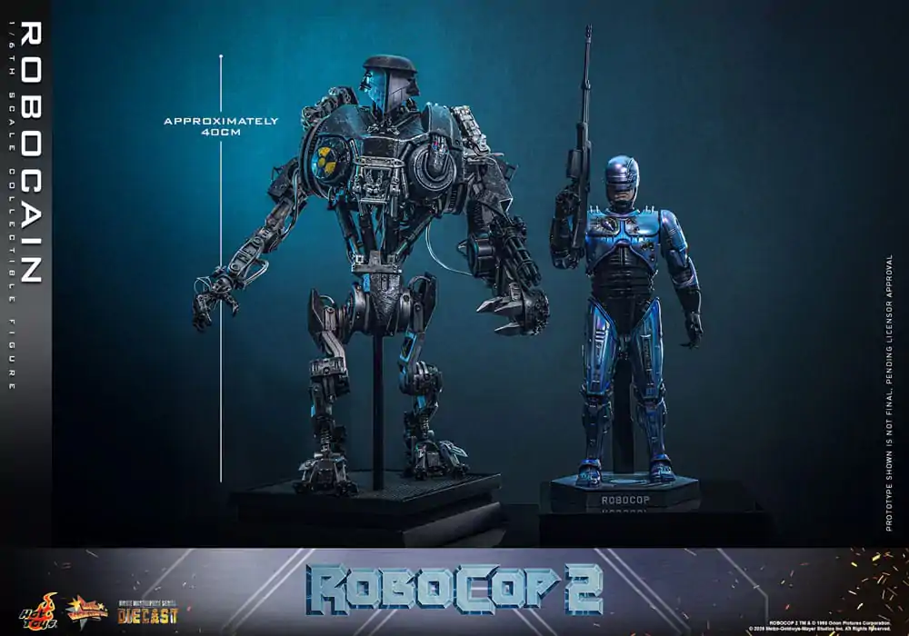 RoboCop 2 Movie Masterpiece lijevana figurica akcije 1/6 RoboCain 40 cm fotografija proizvoda