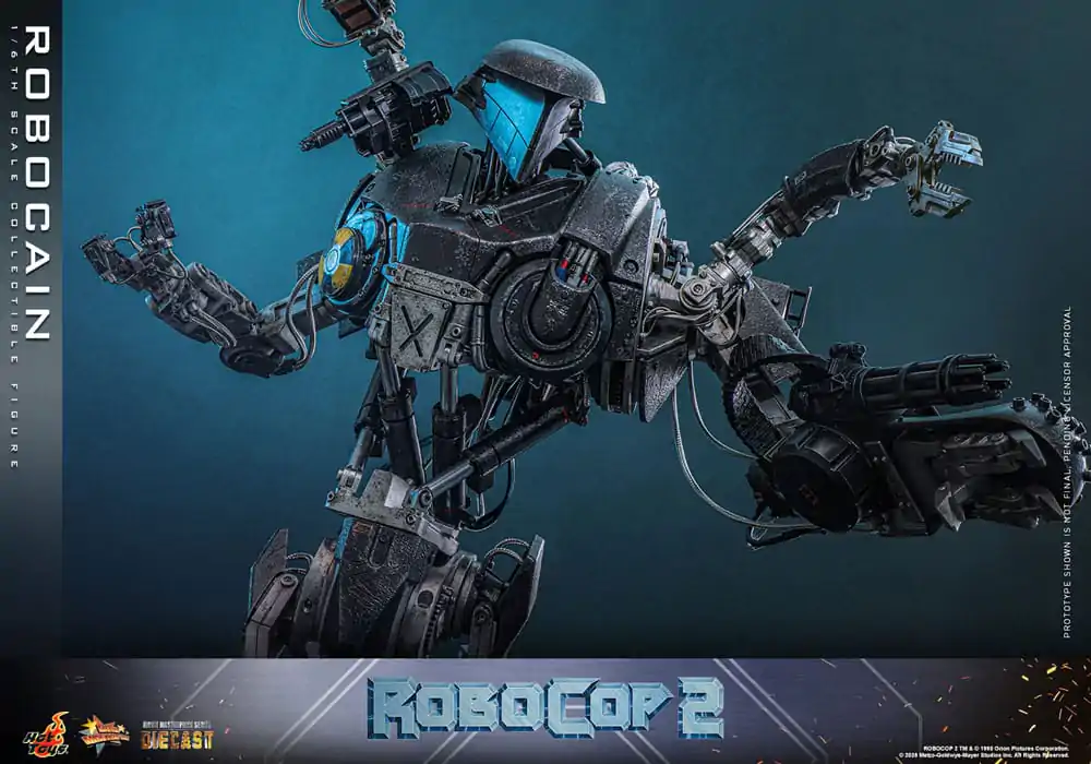 RoboCop 2 Movie Masterpiece lijevana figurica akcije 1/6 RoboCain 40 cm fotografija proizvoda