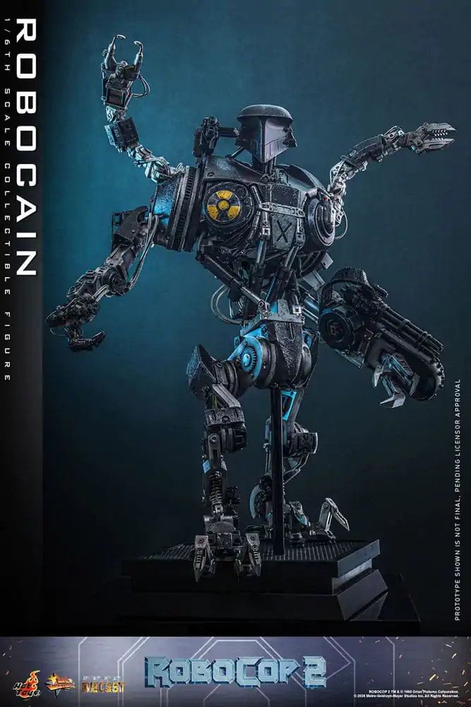 RoboCop 2 Movie Masterpiece lijevana figurica akcije 1/6 RoboCain 40 cm fotografija proizvoda