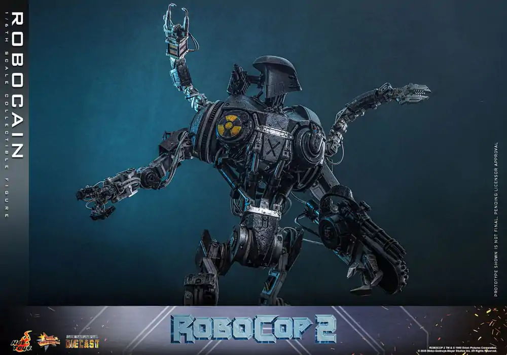 RoboCop 2 Movie Masterpiece lijevana figurica akcije 1/6 RoboCain 40 cm fotografija proizvoda