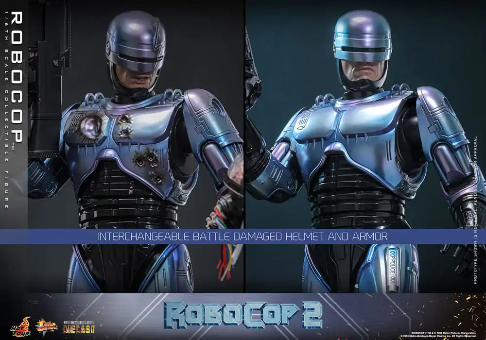 RoboCop 2 Movie Masterpiece figurica od lijevanog metala 1/6 RoboCop 30 cm fotografija proizvoda
