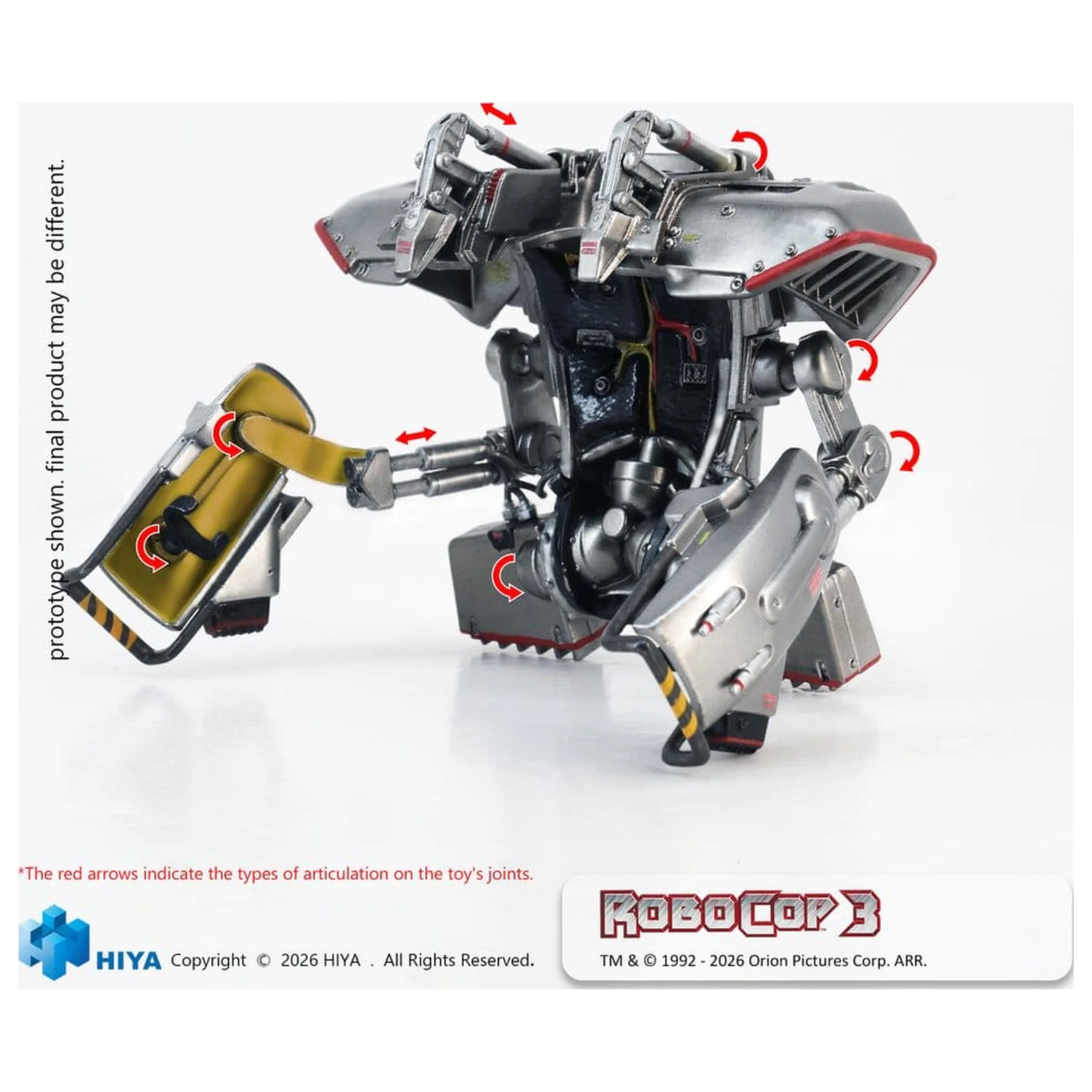 RoboCop 3 Exquisite Super Series Akcijska figura 1/12 RoboCop 17 cm fotografija proizvoda