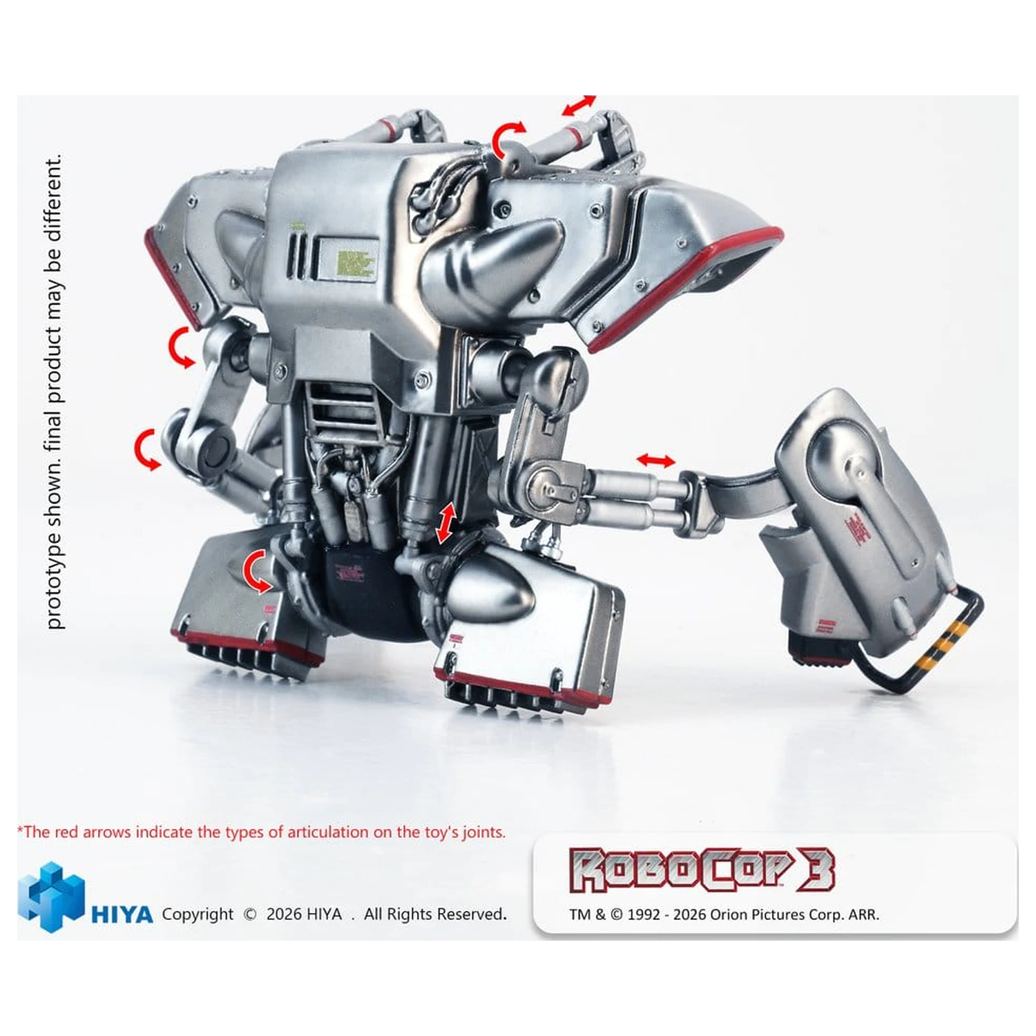 RoboCop 3 Exquisite Super Series Akcijska figura 1/12 RoboCop 17 cm fotografija proizvoda