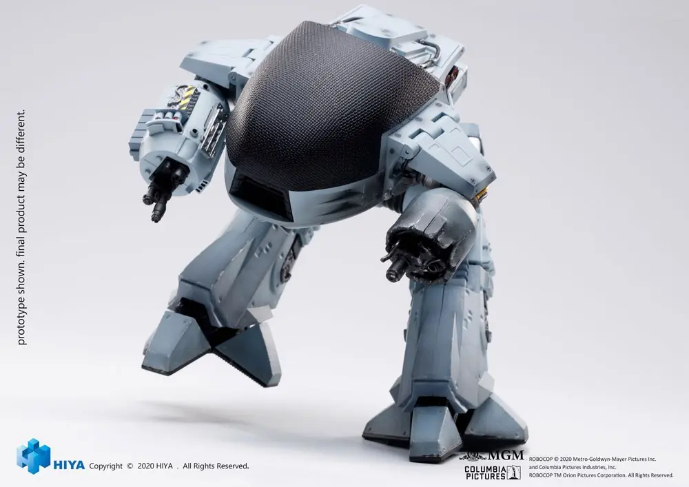 Robocop Exquisite Mini akcijska figura sa zvučnom funkcijom 1/18 Battle Damaged ED209 15 cm fotografija proizvoda