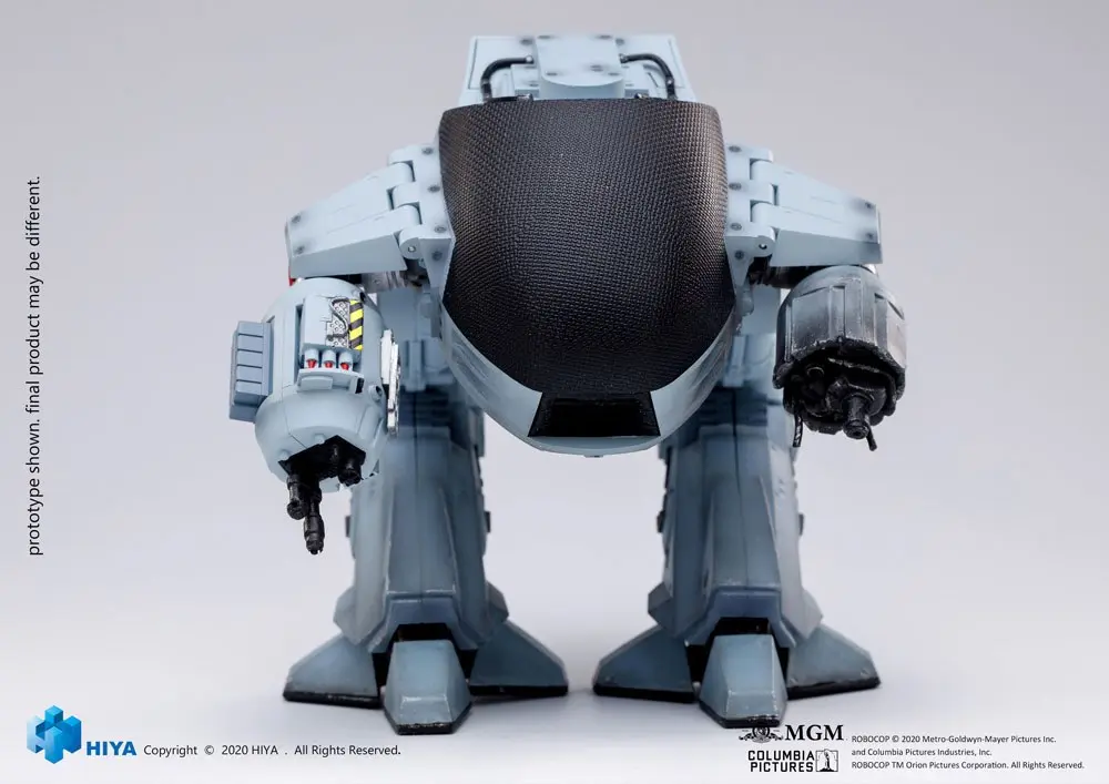 Robocop Exquisite Mini akcijska figura sa zvučnom funkcijom 1/18 Battle Damaged ED209 15 cm fotografija proizvoda