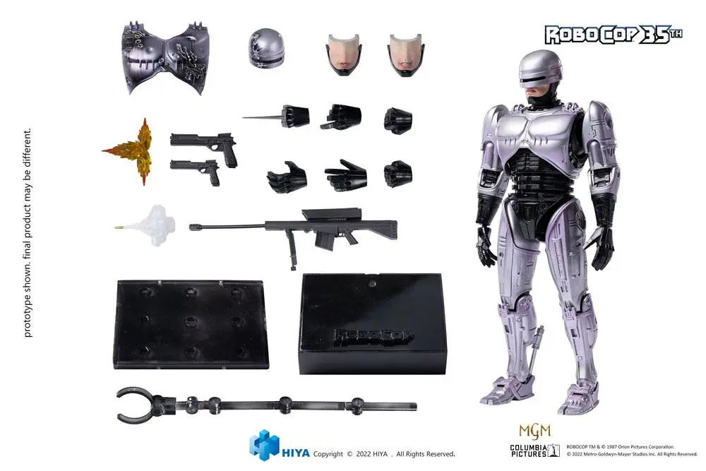 Robocop Exquisite Super Akcijska figura 1/12 Robocop 16 cm fotografija proizvoda
