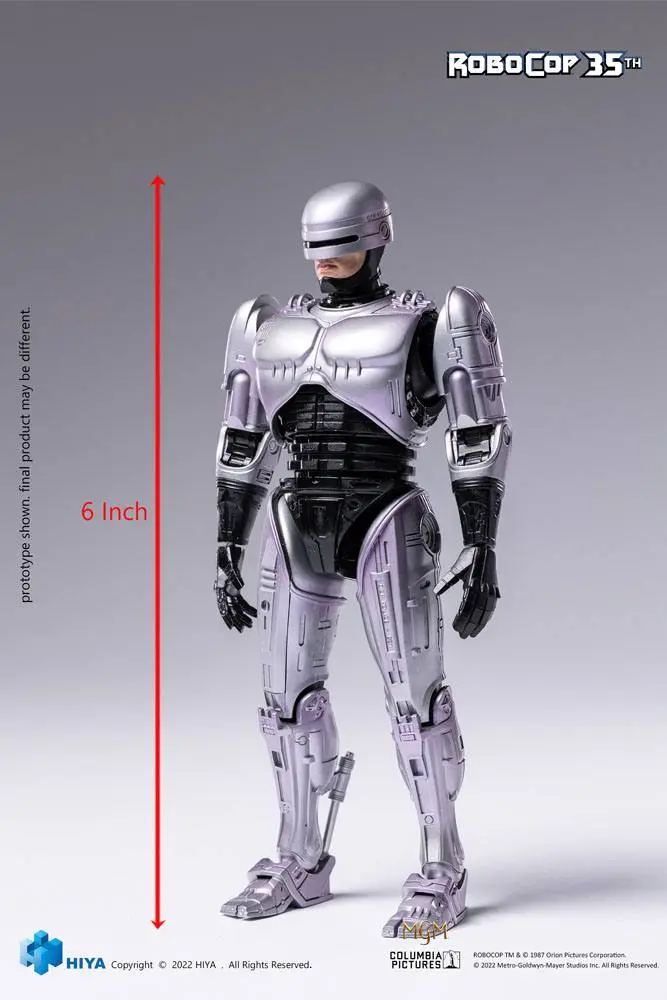 Robocop Exquisite Super Akcijska figura 1/12 Robocop 16 cm fotografija proizvoda