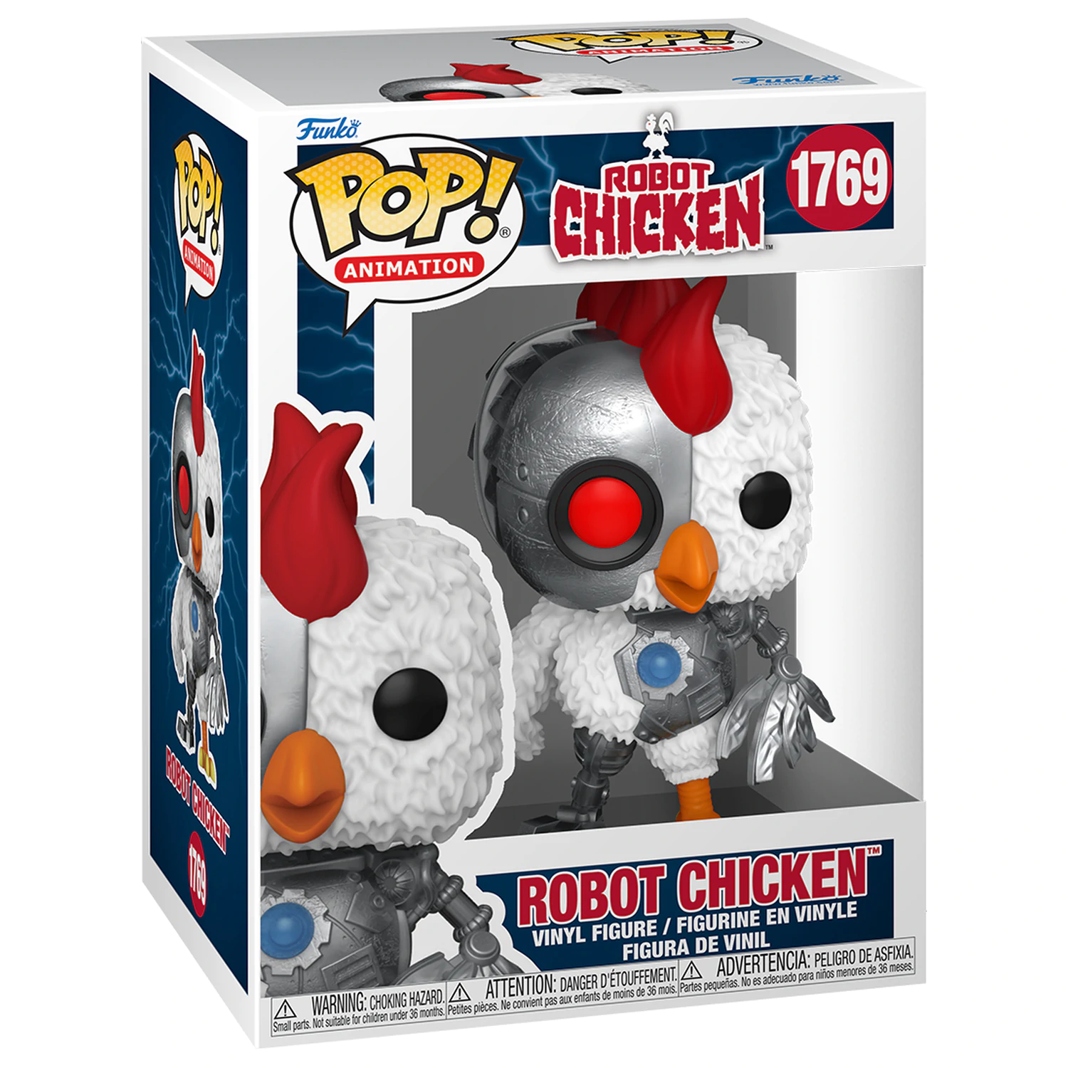 Robot Chicken Pop! Animation Vinyl Figura Piletina 9 cm fotografija proizvoda