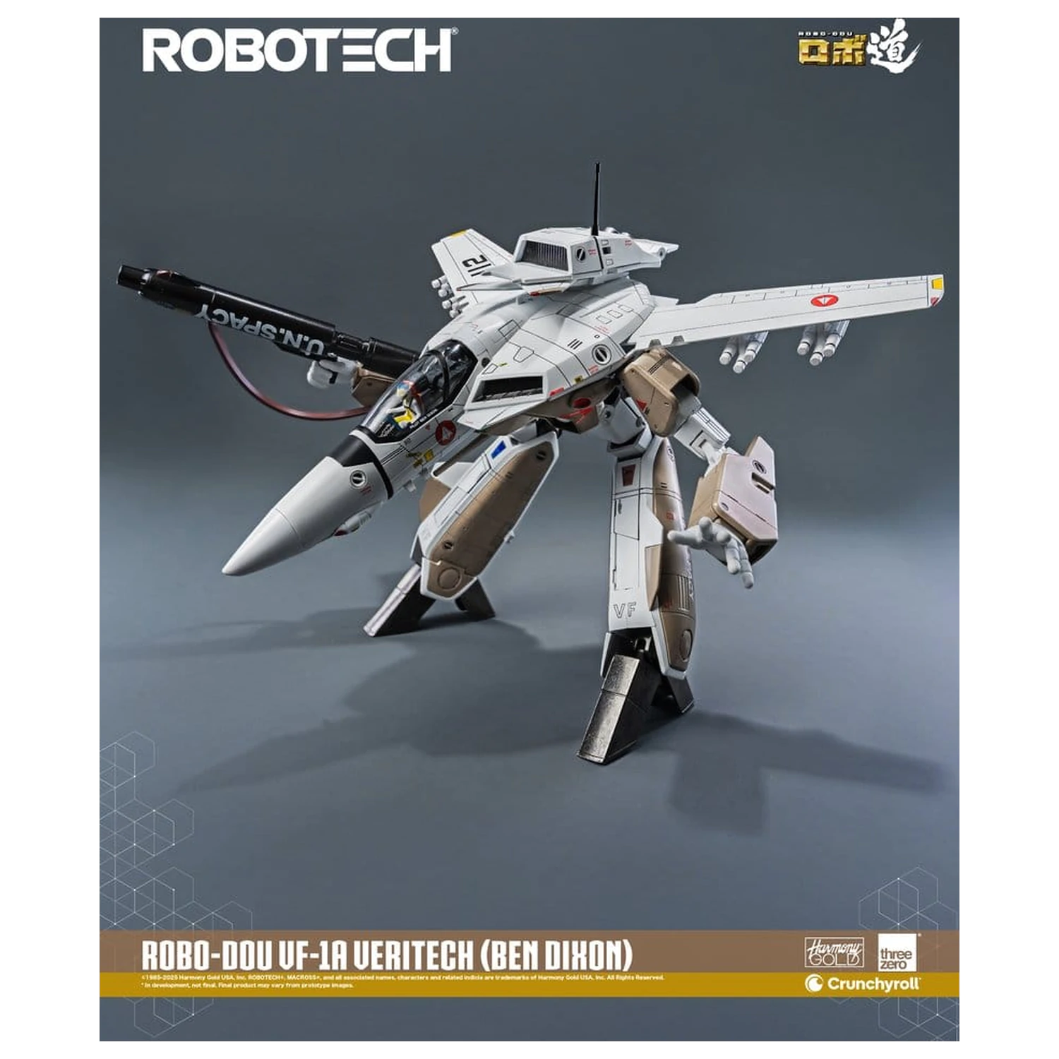 Robotech figura ROBO-DOU VF-1A Veritech (Ben Dixon) 20 cm fotografija proizvoda