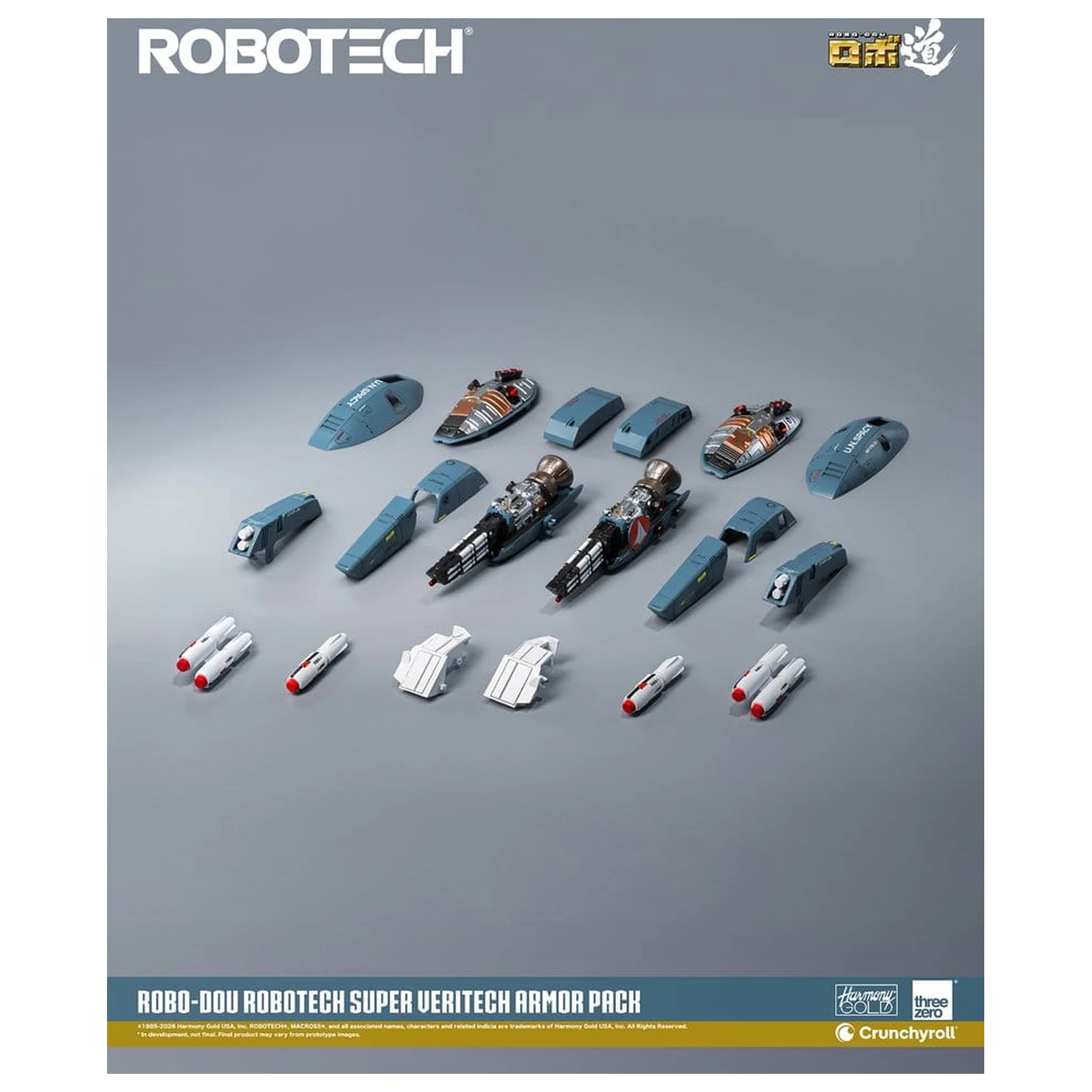Robotech Robo-Dou dodatak Set Super Veritech oklopno pakiranje fotografija proizvoda
