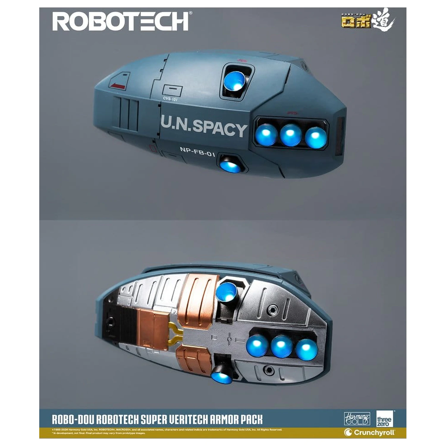Robotech Robo-Dou dodatak Set Super Veritech oklopno pakiranje fotografija proizvoda
