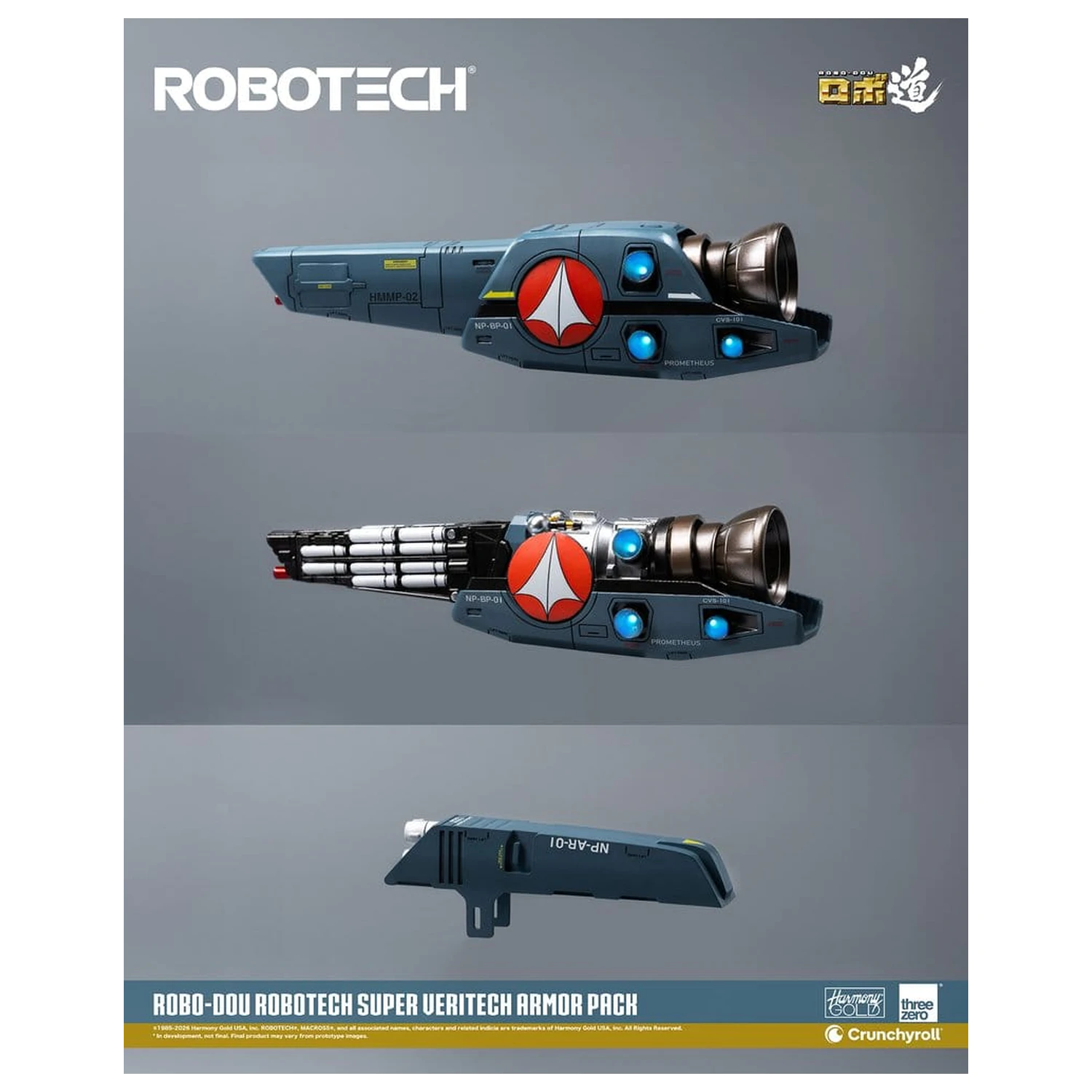 Robotech Robo-Dou dodatak Set Super Veritech oklopno pakiranje fotografija proizvoda