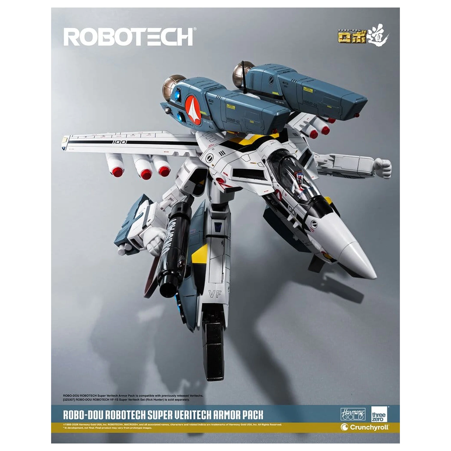 Robotech Robo-Dou dodatak Set Super Veritech oklopno pakiranje fotografija proizvoda