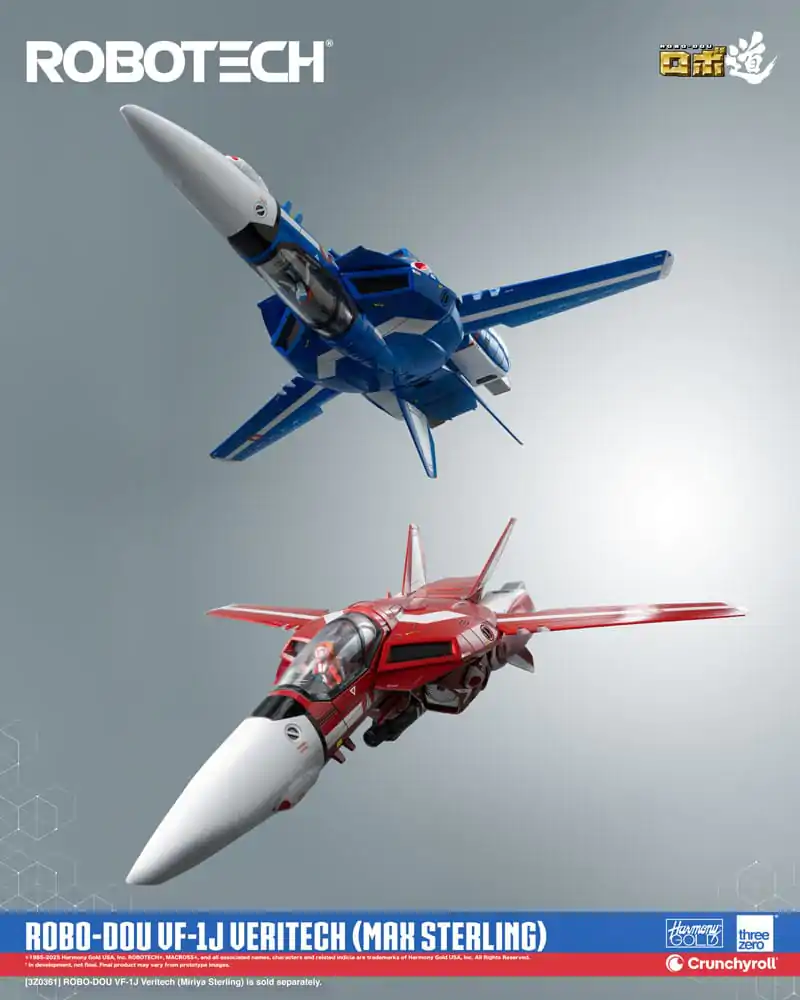 Robotech akcijska figura ROBO-DOU VF-1J Veritech (Max Sterling) 20 cm fotografija proizvoda