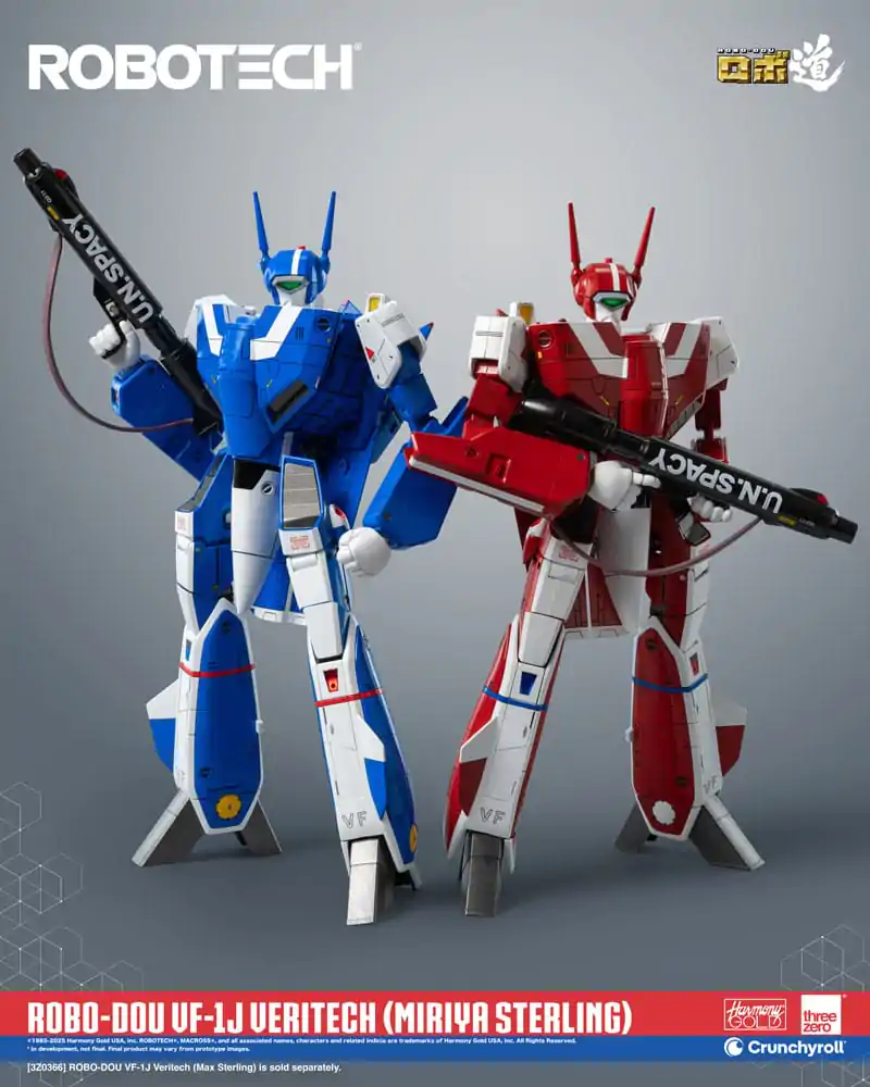 Robotech akcijska figura ROBO-DOU VF-1J Veritech (Miriya Sterling) 20 cm fotografija proizvoda