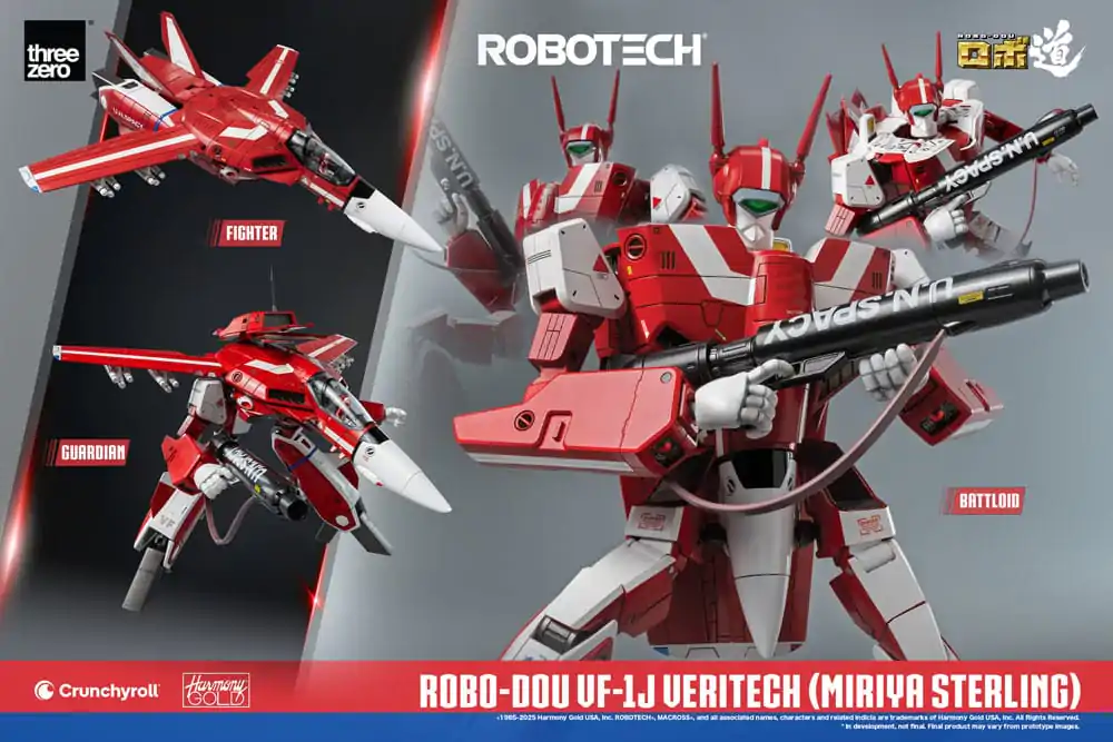 Robotech akcijska figura ROBO-DOU VF-1J Veritech (Miriya Sterling) 20 cm fotografija proizvoda