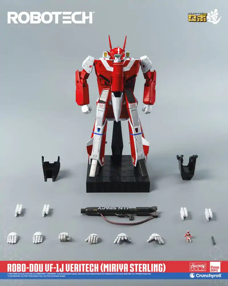 Robotech akcijska figura ROBO-DOU VF-1J Veritech (Miriya Sterling) 20 cm fotografija proizvoda