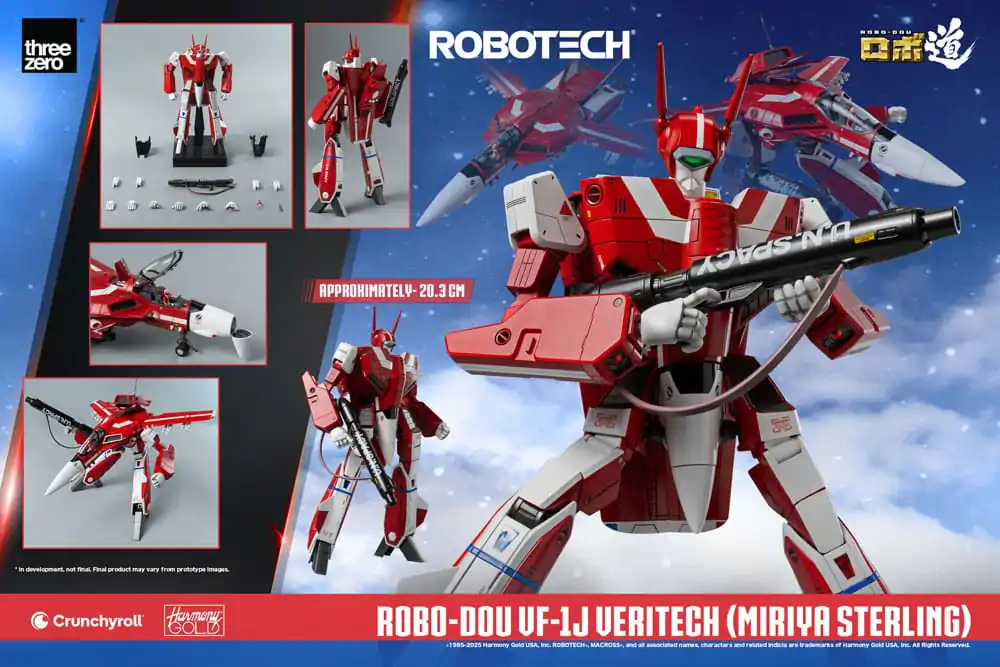 Robotech akcijska figura ROBO-DOU VF-1J Veritech (Miriya Sterling) 20 cm fotografija proizvoda