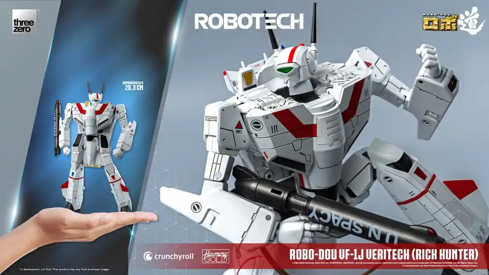 Robotech akcijska figura ROBO-DOU VF-1J Veritech (Rick Hunter) 20 cm fotografija proizvoda