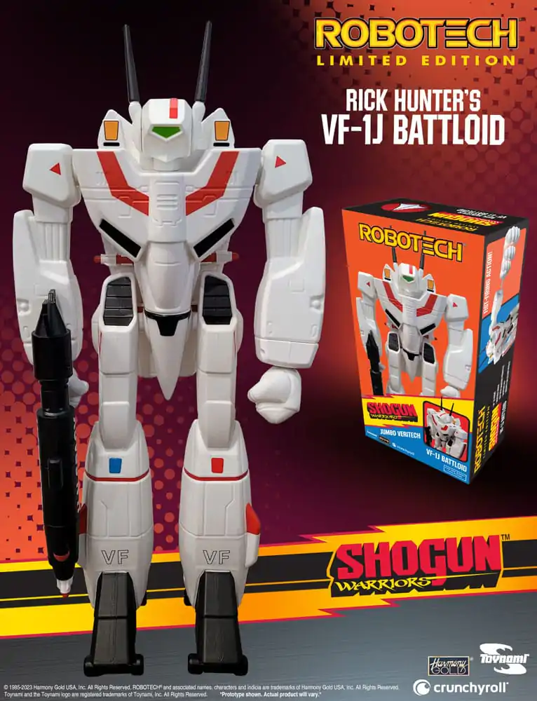 Robotech Shogun Warriors Collection akcijska figura Rick Hunter´s VF-1J Limited Edition 60 cm fotografija proizvoda