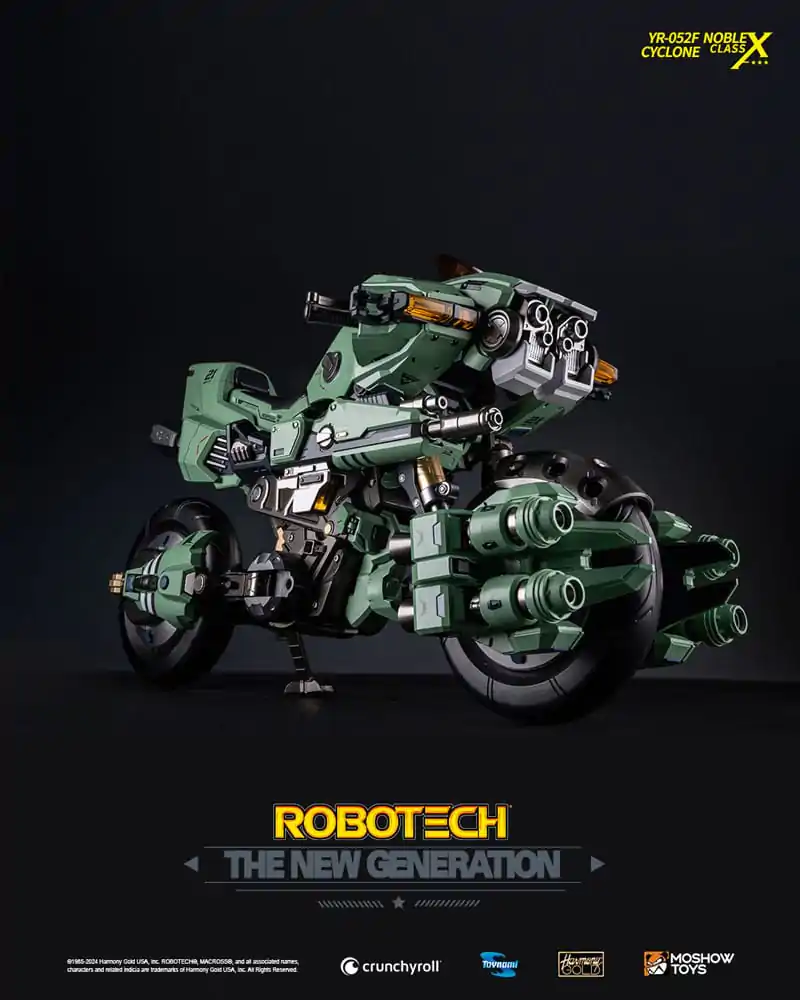 Robotech The New Generation Akcijska Figura YR-052F Transformable Cyclone 29 cm fotografija proizvoda