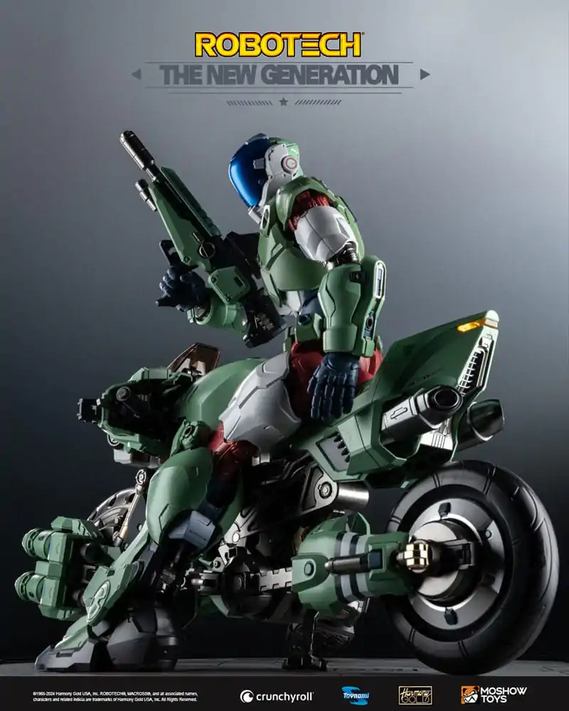 Robotech The New Generation Akcijska Figura YR-052F Transformable Cyclone 29 cm fotografija proizvoda