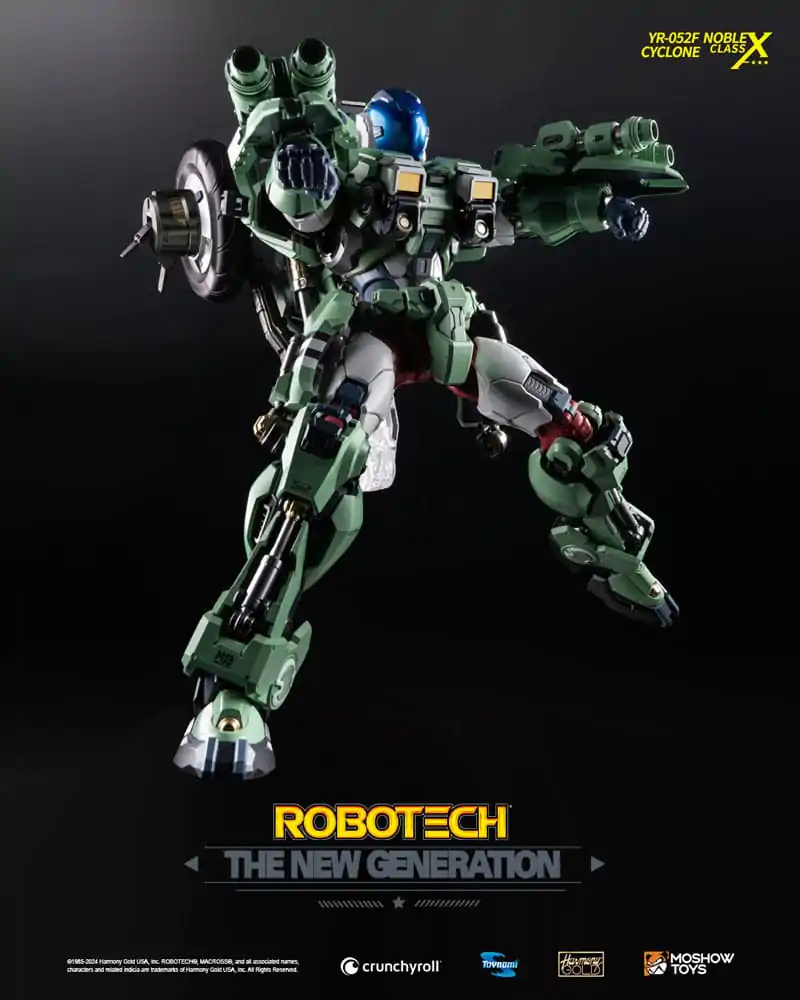 Robotech The New Generation Akcijska Figura YR-052F Transformable Cyclone 29 cm fotografija proizvoda