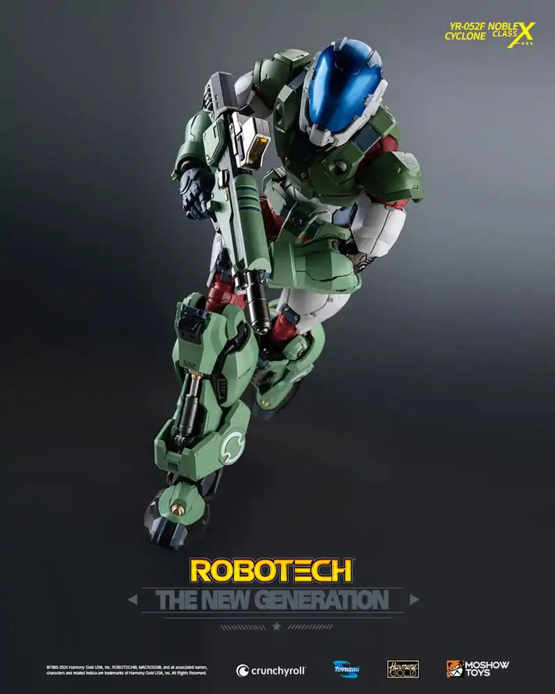 Robotech The New Generation Akcijska Figura YR-052F Transformable Cyclone 29 cm fotografija proizvoda
