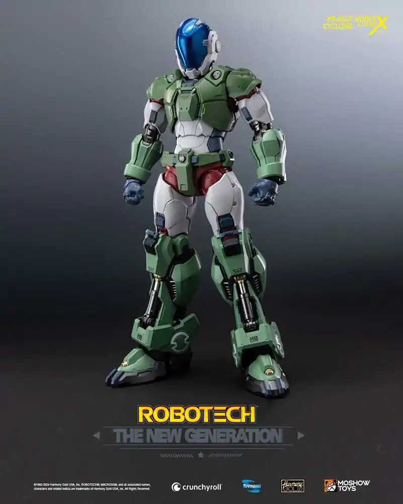 Robotech The New Generation Akcijska Figura YR-052F Transformable Cyclone 29 cm fotografija proizvoda