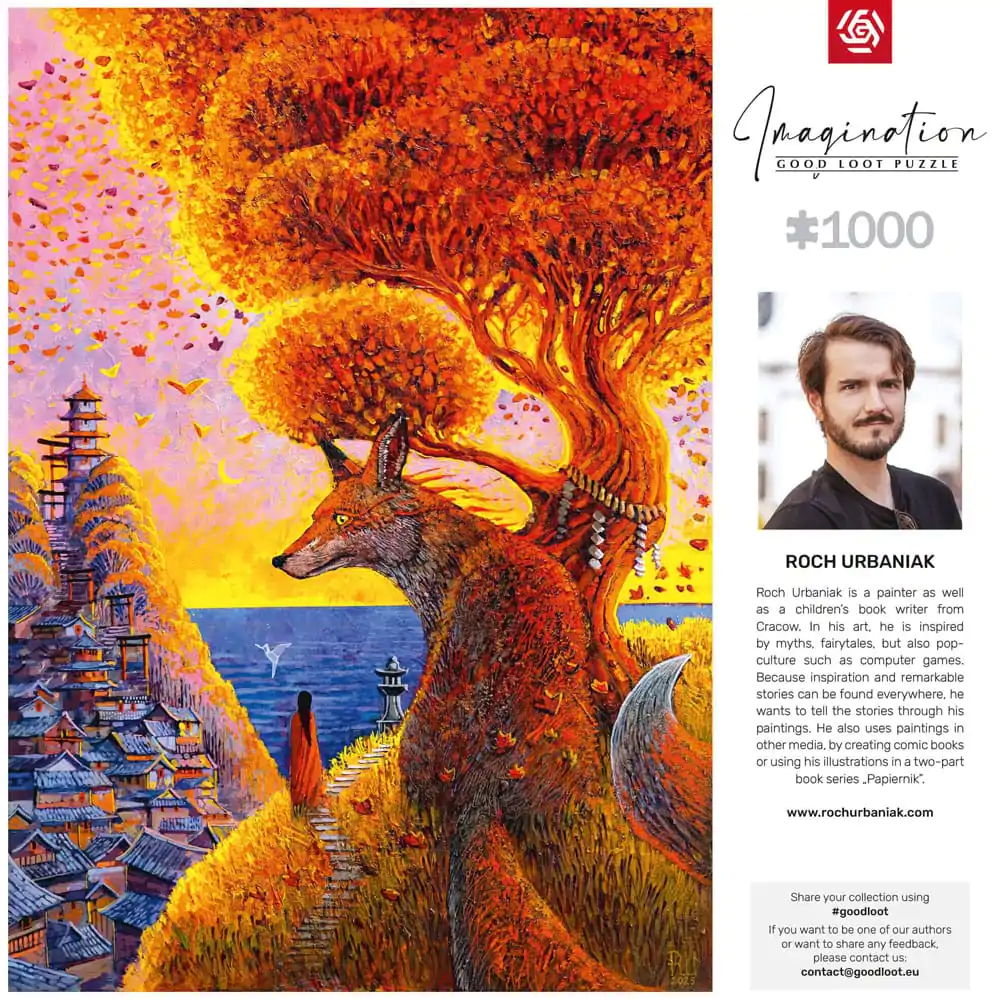Roch Urbaniak slagalica Benkei (1000 dijelova) fotografija proizvoda