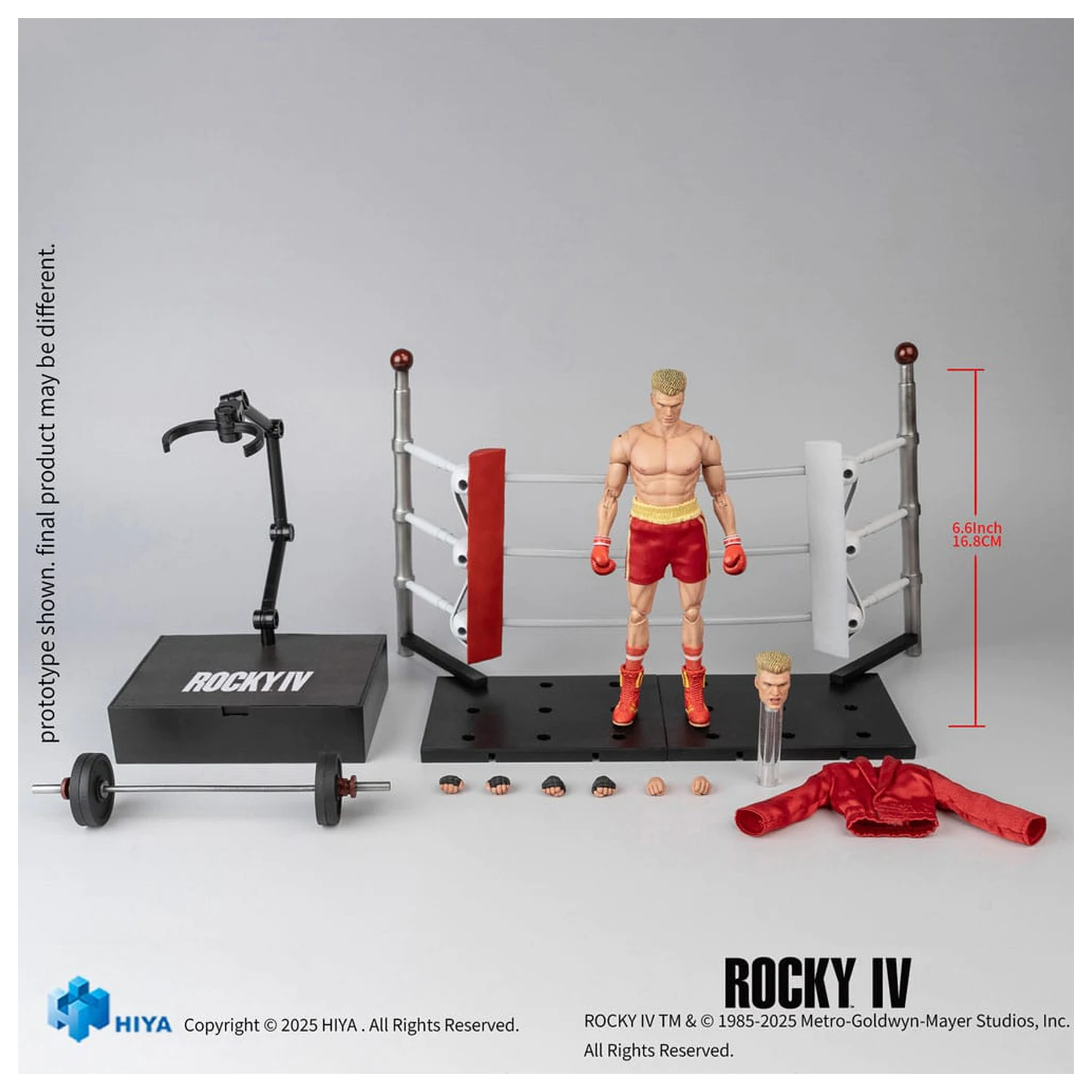 Rocky Exquisite Super Series Akcijska figura 1/12 Ivan 16 cm fotografija proizvoda