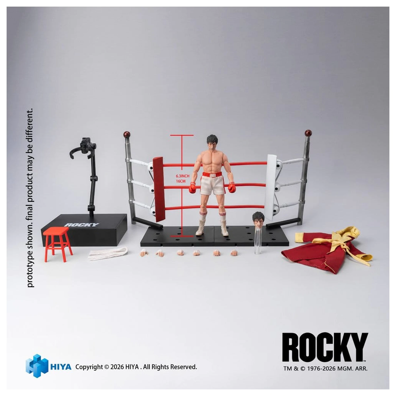 Rocky I Exquisite Super akcijska figura 1/12 Rocky 16 cm fotografija proizvoda