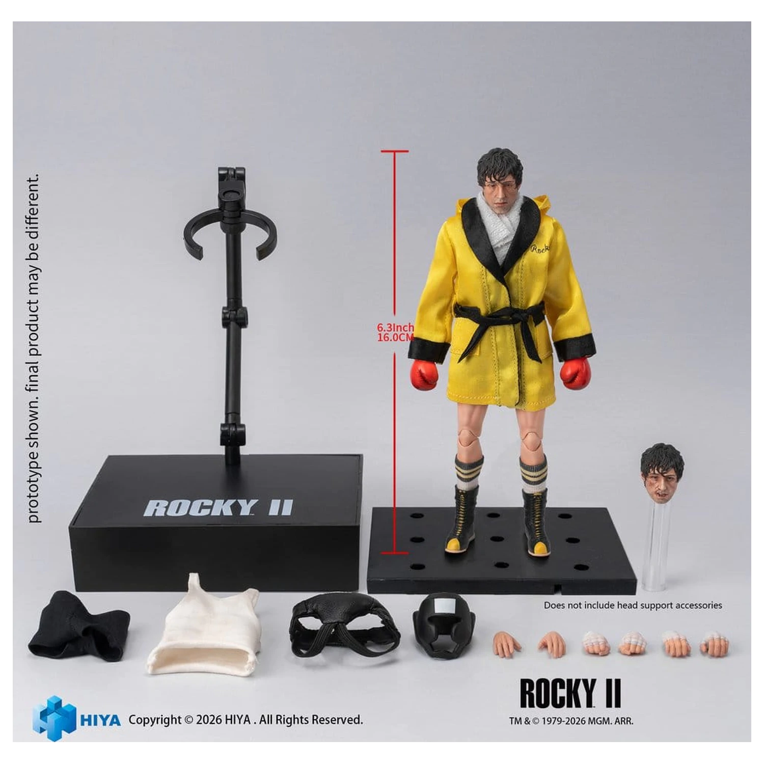 Rocky II Izuzetna super akcijska figura 1/12 Rocky Boxer verzija 16 cm fotografija proizvoda