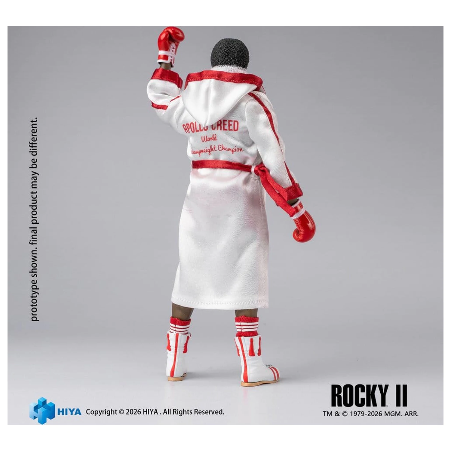 Rocky II Izuzetna Super Akcijska Figura 1/12 Apollo 16 cm fotografija proizvoda