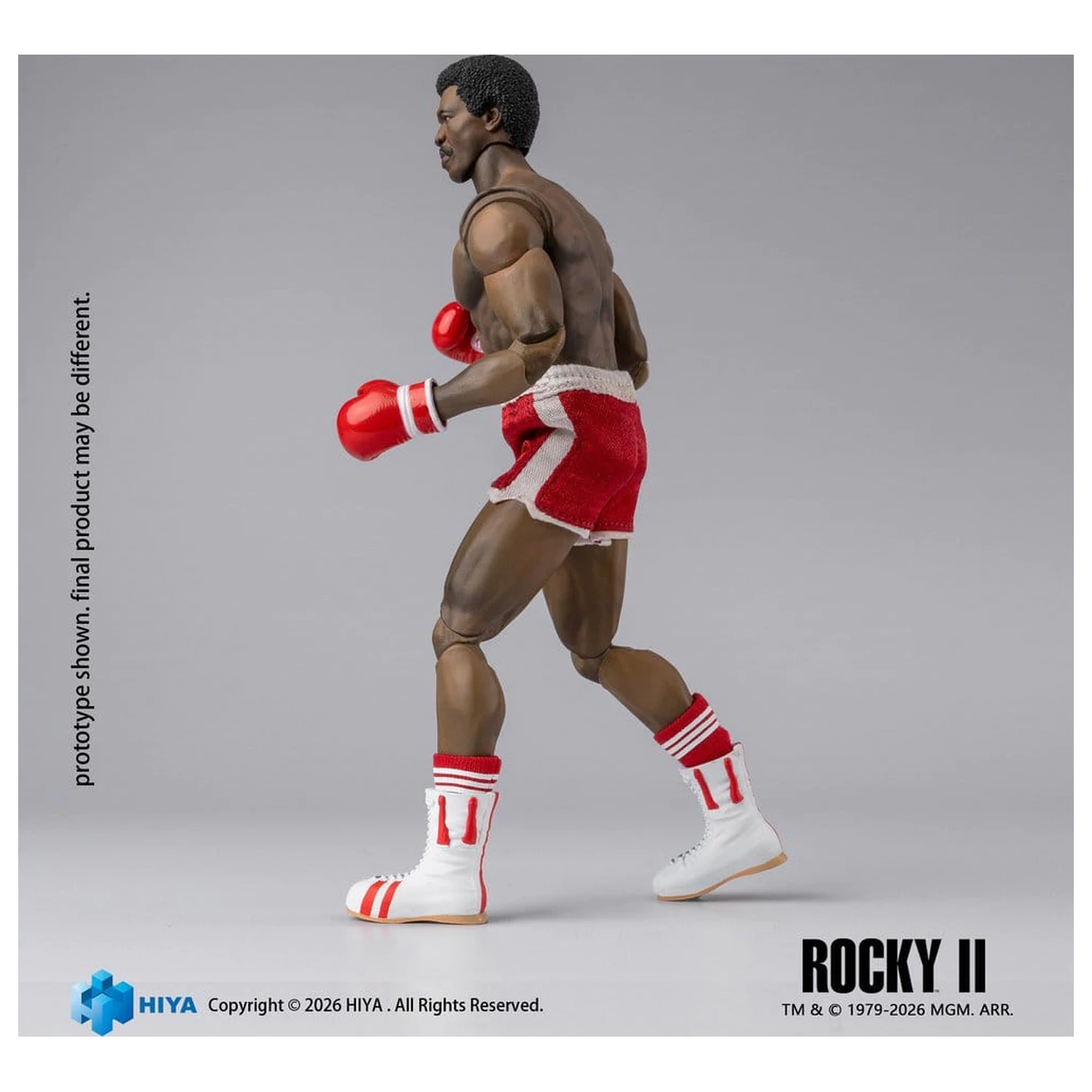 Rocky II Izuzetna Super Akcijska Figura 1/12 Apollo 16 cm fotografija proizvoda