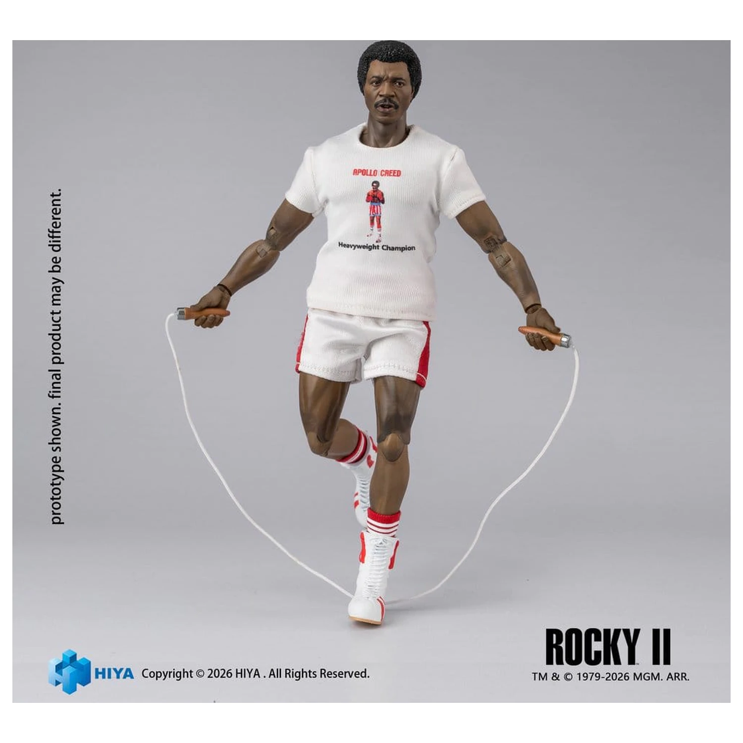 Rocky II Izuzetna Super Akcijska Figura 1/12 Apollo 16 cm fotografija proizvoda