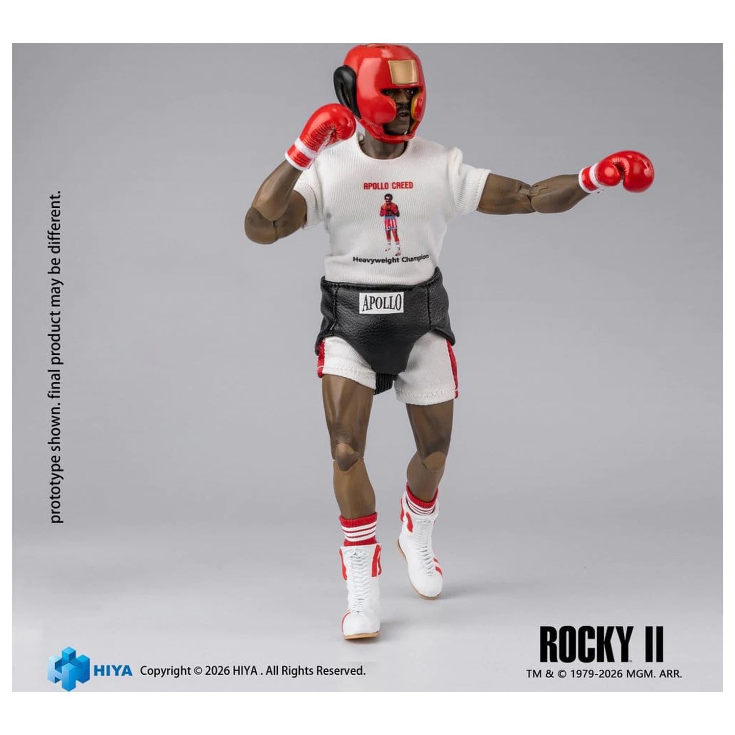 Rocky II Izuzetna Super Akcijska Figura 1/12 Apollo 16 cm fotografija proizvoda