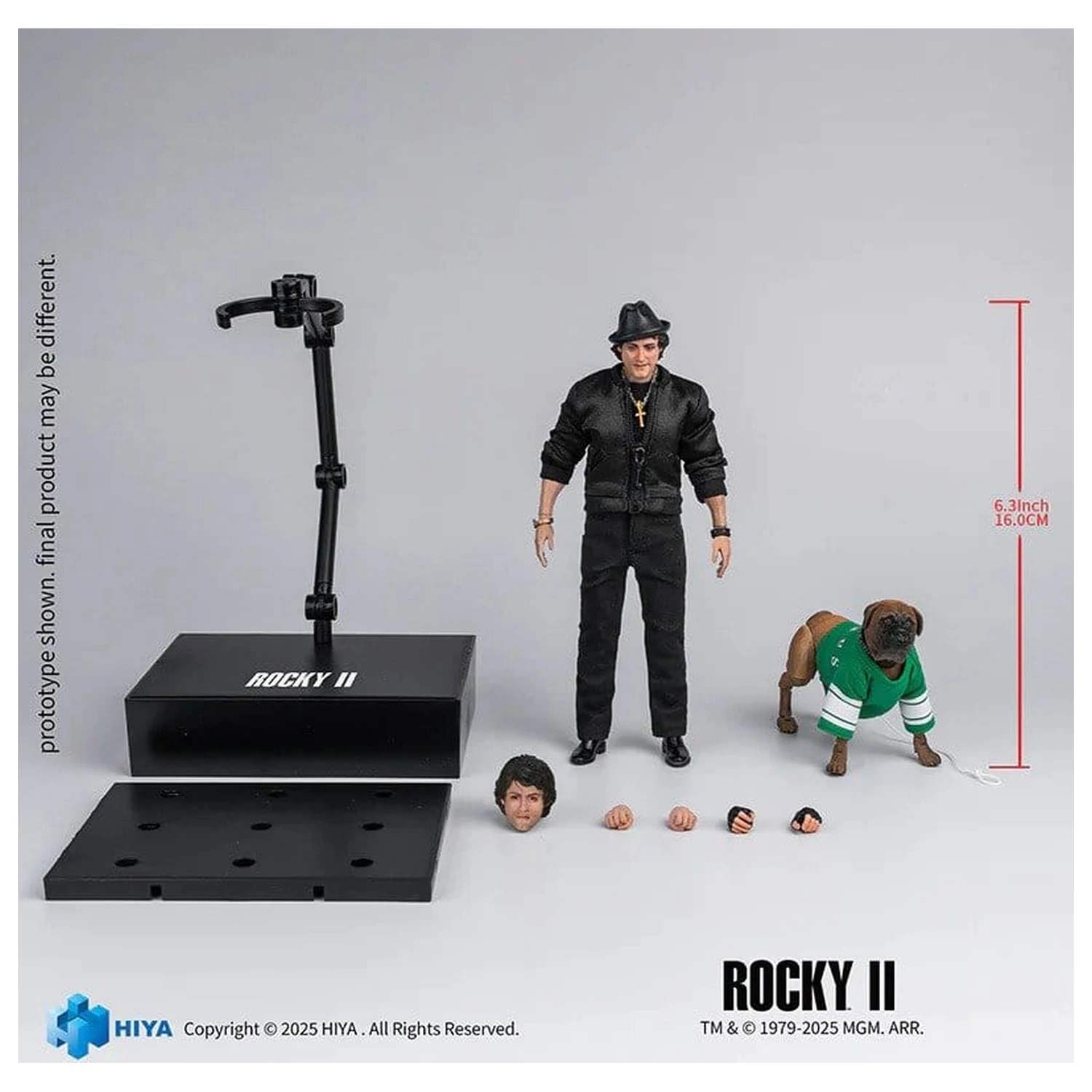 Rocky II Exquisite Super Series Akcijska figura 1/12 Rocky 16 cm fotografija proizvoda