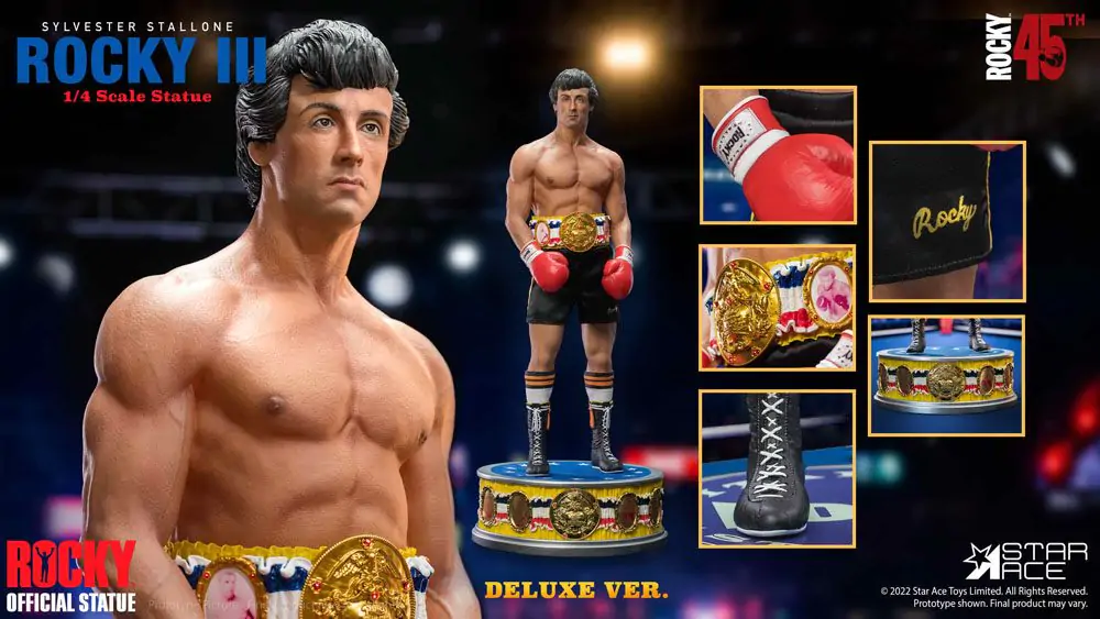 Rocky III Kip 1/4 Rocky Balboa Deluxe verzija 46 cm fotografija proizvoda