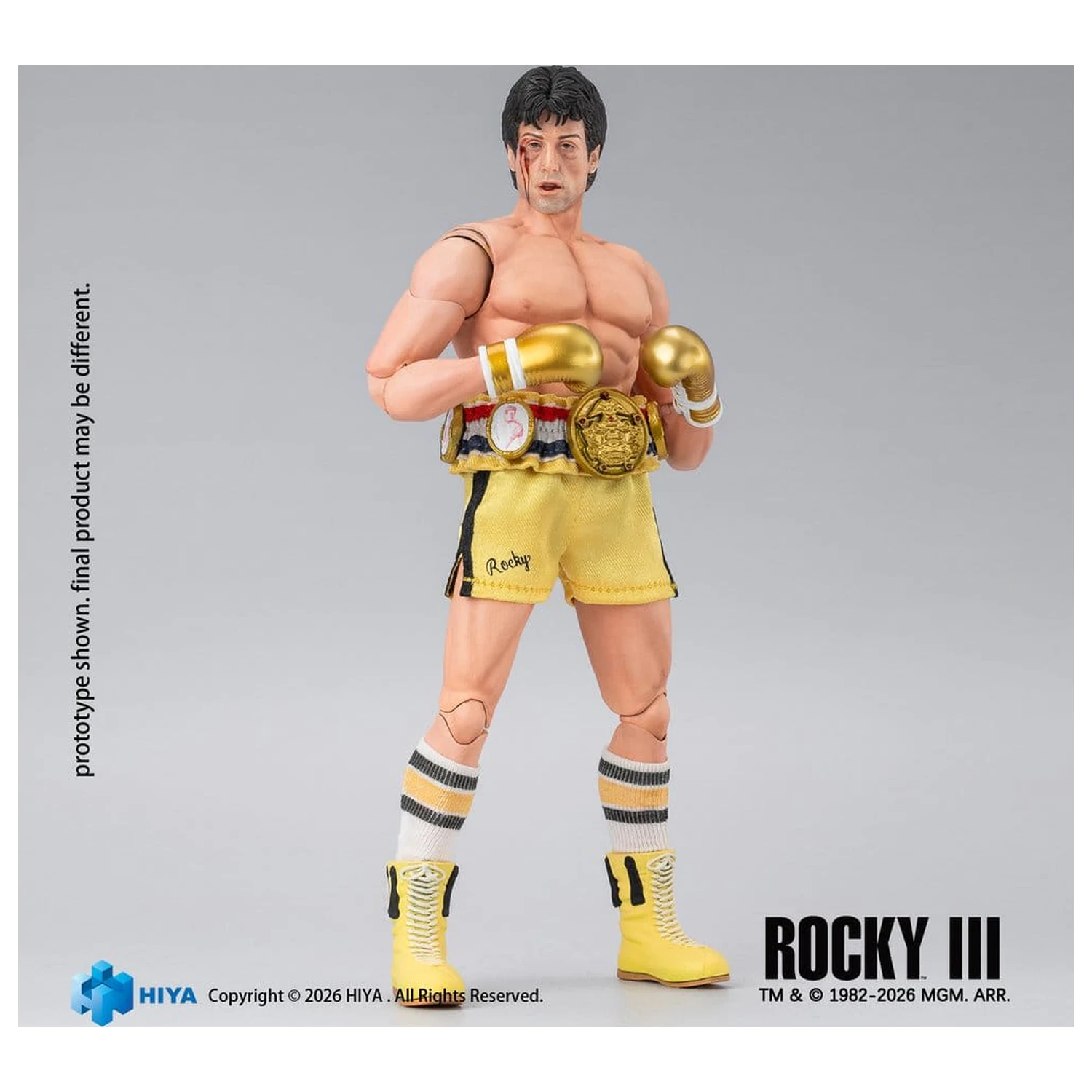 Rocky III Izuzetna super akcijska figura 1/12 Rocky Boxer verzija 16 cm fotografija proizvoda